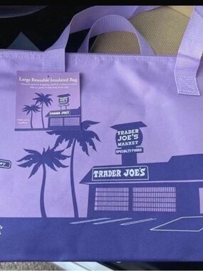 Lavender Reusable Insulated Tote